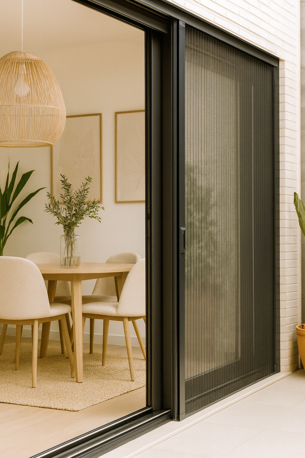 Pleated Mosquito Net - Side Thread