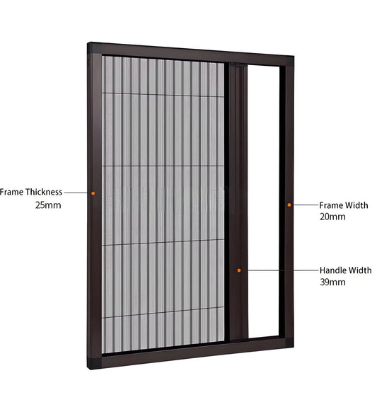 Mosquitera Plisada - Hilo Lateral